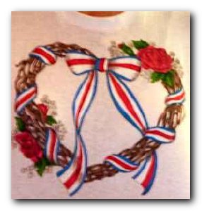 Transfer T4212 Country Wreath