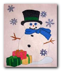 Transfer #T4744 - Gifted Snowman