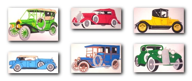 Q022 Quilt - Antique Car Collection